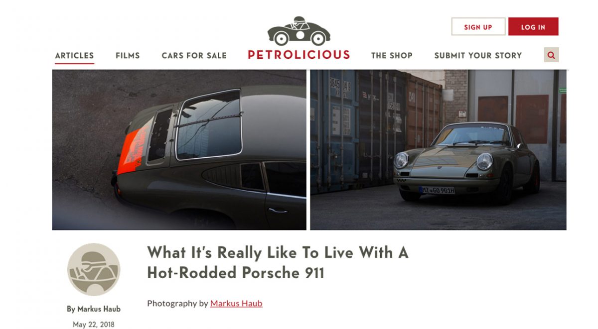 Artikel @ Petrolicious__ What It’s Really Like To Live With A Hot-Rodded Porsche 911