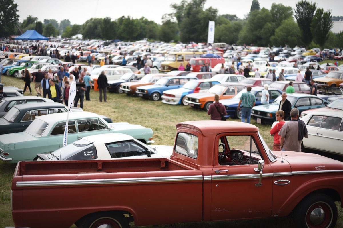 Klassikertreffen an den Opelvillen 2018