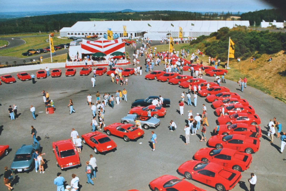 Rückspiegel: Ferrari @ Oldtimer Grand Prix Nürburgring 1991